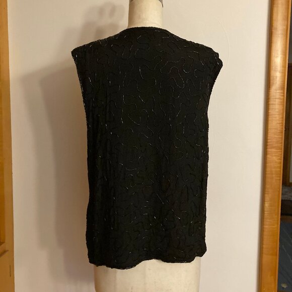 Midnight Run Sequin Vest - Picture 11 of 12